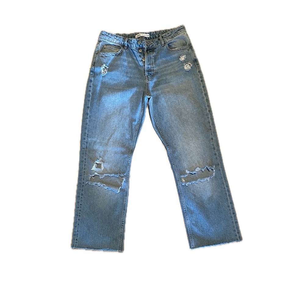 Zara Light Blue Denim Jeans
